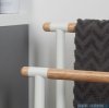 Sealskin Brix Wieszak na ręcznik wolnostojący biały 362473210